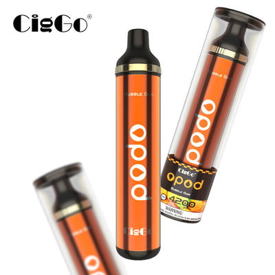 Mesh Coil Disposable Electronic Cigarettes 4200 Puffs Airflow Adjustable