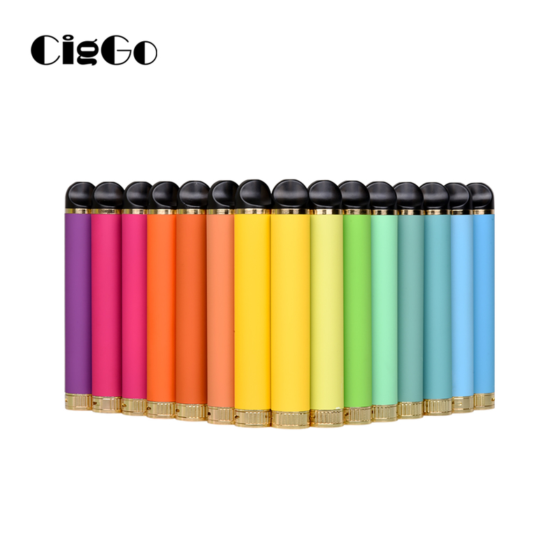 Airflow Adjustable 1500 Puffs Disposable E Cigarette Vape Device Juicy Fruit Flavors